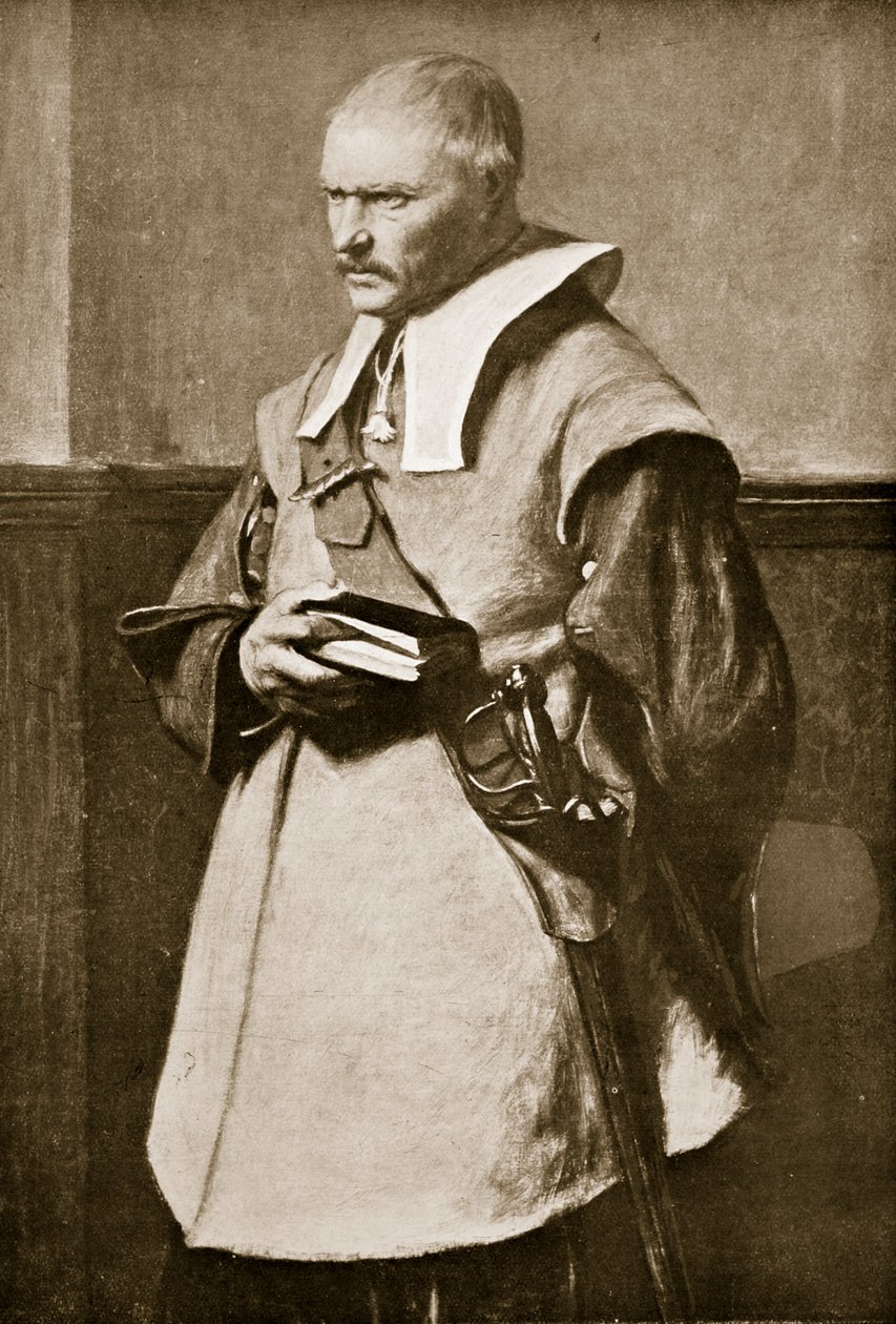 Purytanin, ilustracja z „Hutchinson