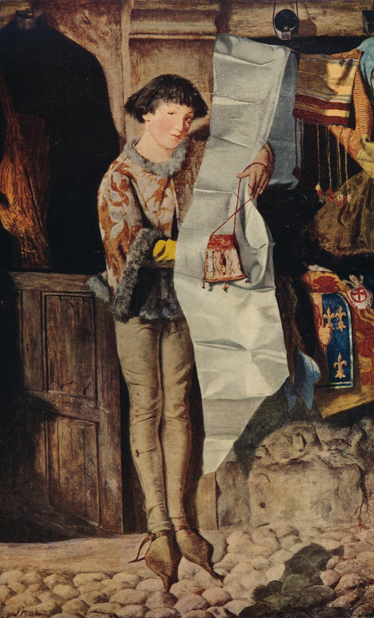 Czego brakuje, Pani, 1861, c1915 autorstwa John Pettie