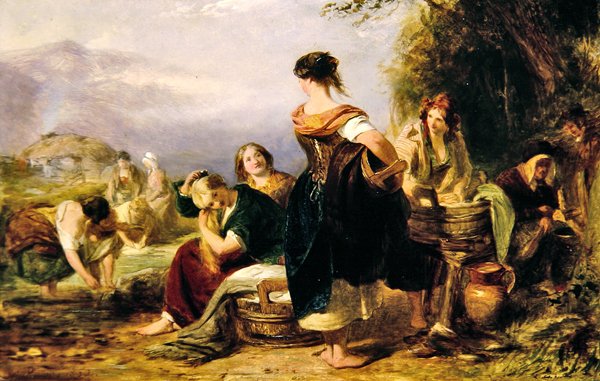 Mycie szkockiej autorstwa John Phillip