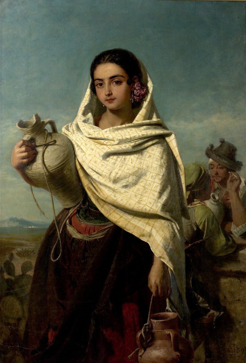 Woźnica w Sewilli, 1859 autorstwa John Phillip