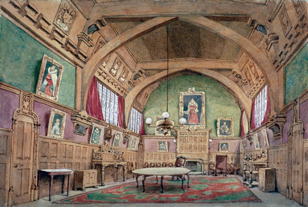 Widok wnętrza sali w Barnard