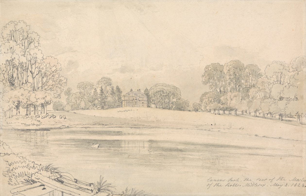 Park Kanoników autorstwa John Preston Neale