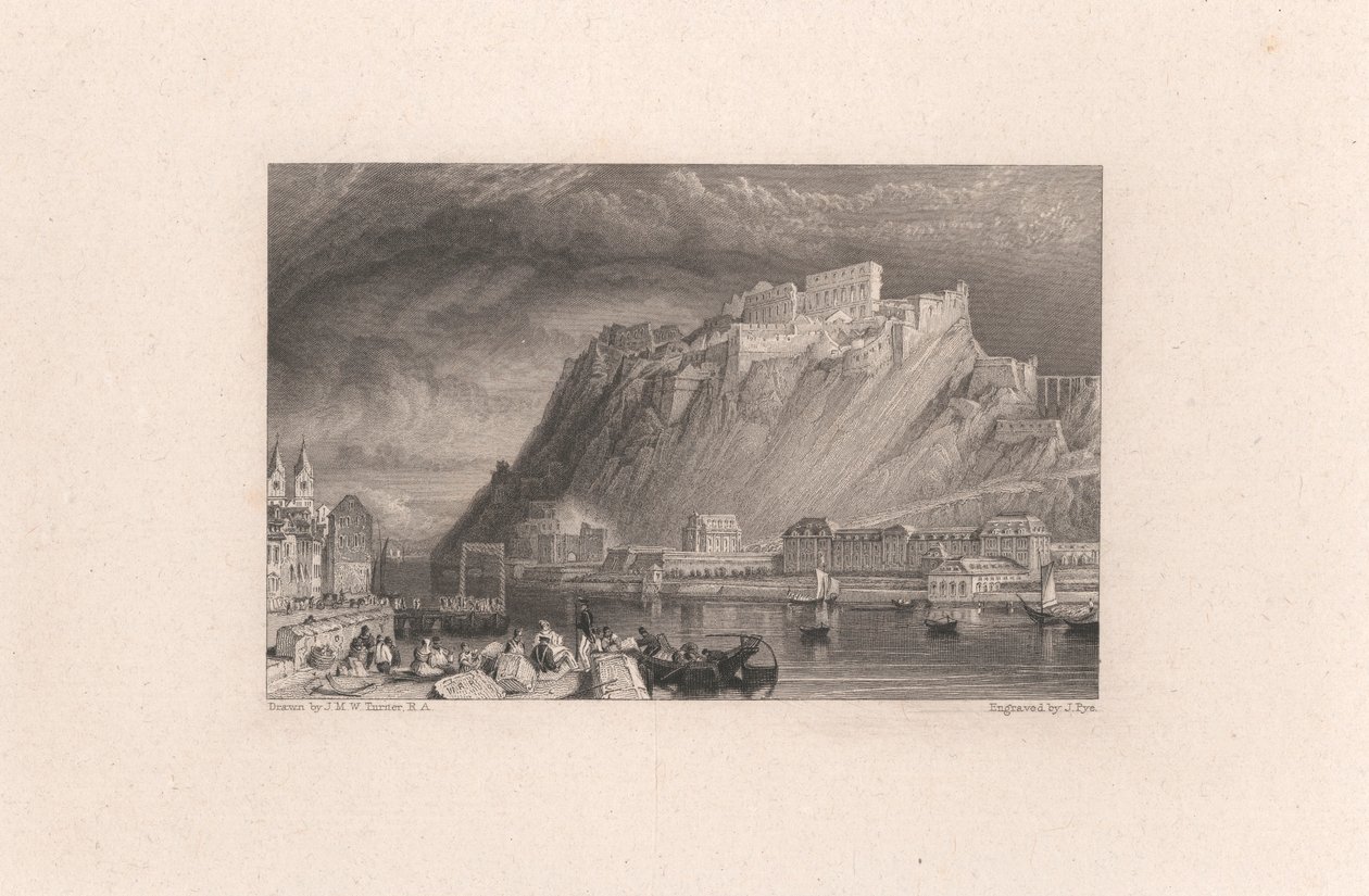 Ehrenbreitsteina autorstwa John Pye