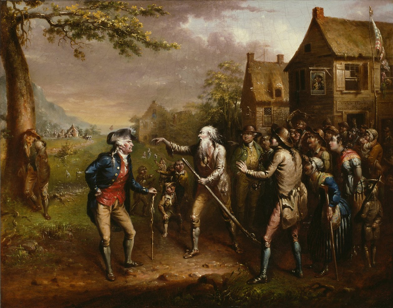 Rip Van Winkle, 1829. autorstwa John Quidor
