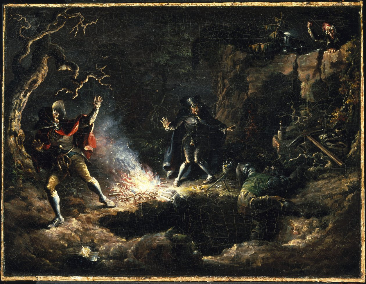 The Money Diggers autorstwa John Quidor