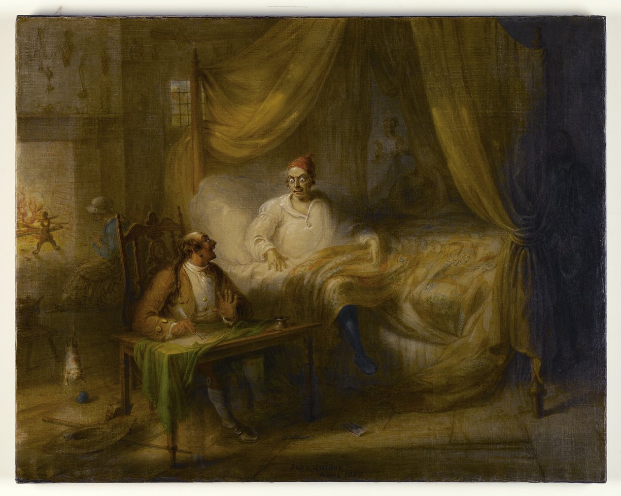 Wolberts Will, 1856 autorstwa John Quidor