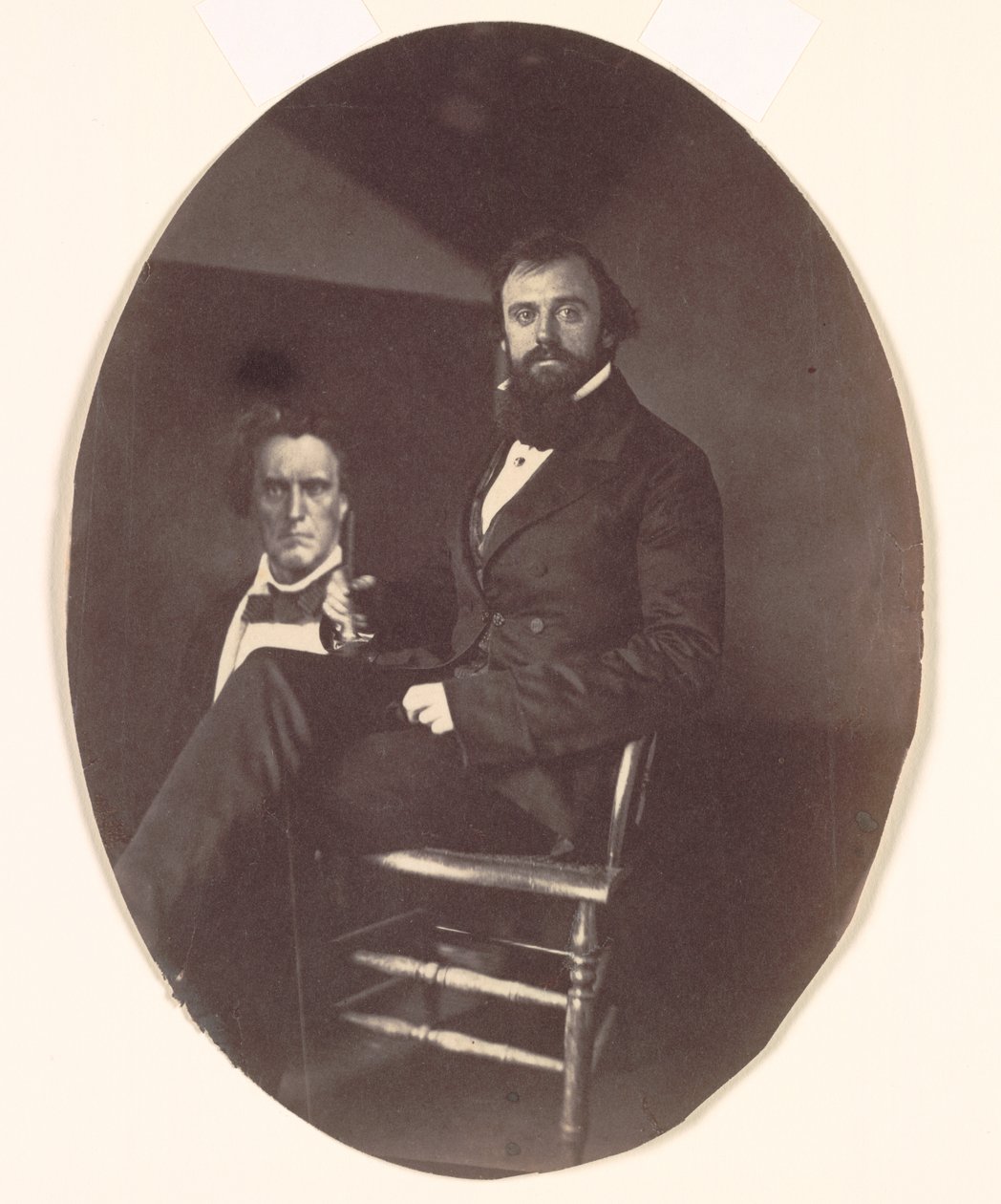 John R. Johnston z malarstwem autorstwa John R. Johnston