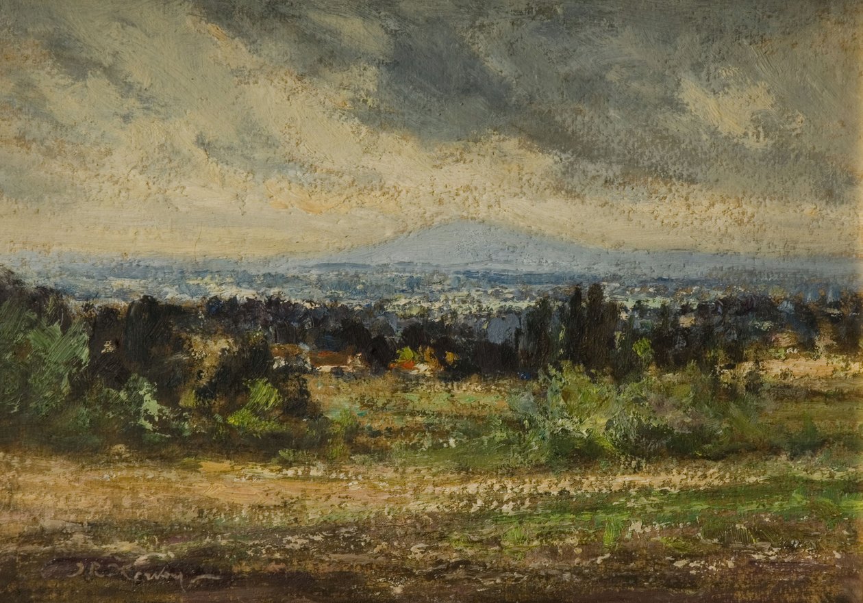 Scena w Surrey, 1930. autorstwa John Rabone Harvey