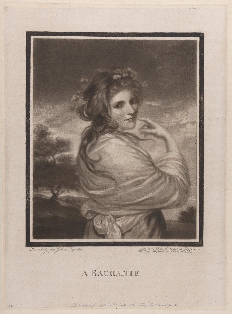 Bachantka (Emma Hart, później Lady Hamilton) autorstwa John Raphael Smith