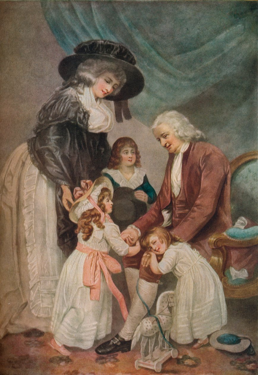 Wizyta u dziadka, 1788, 1916 autorstwa John Raphael Smith