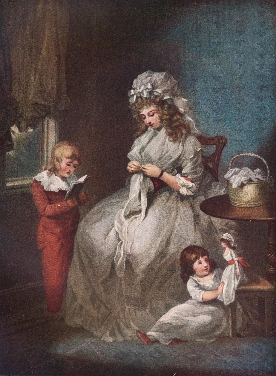Żona Mężatka, 1791 autorstwa John Raphael Smith