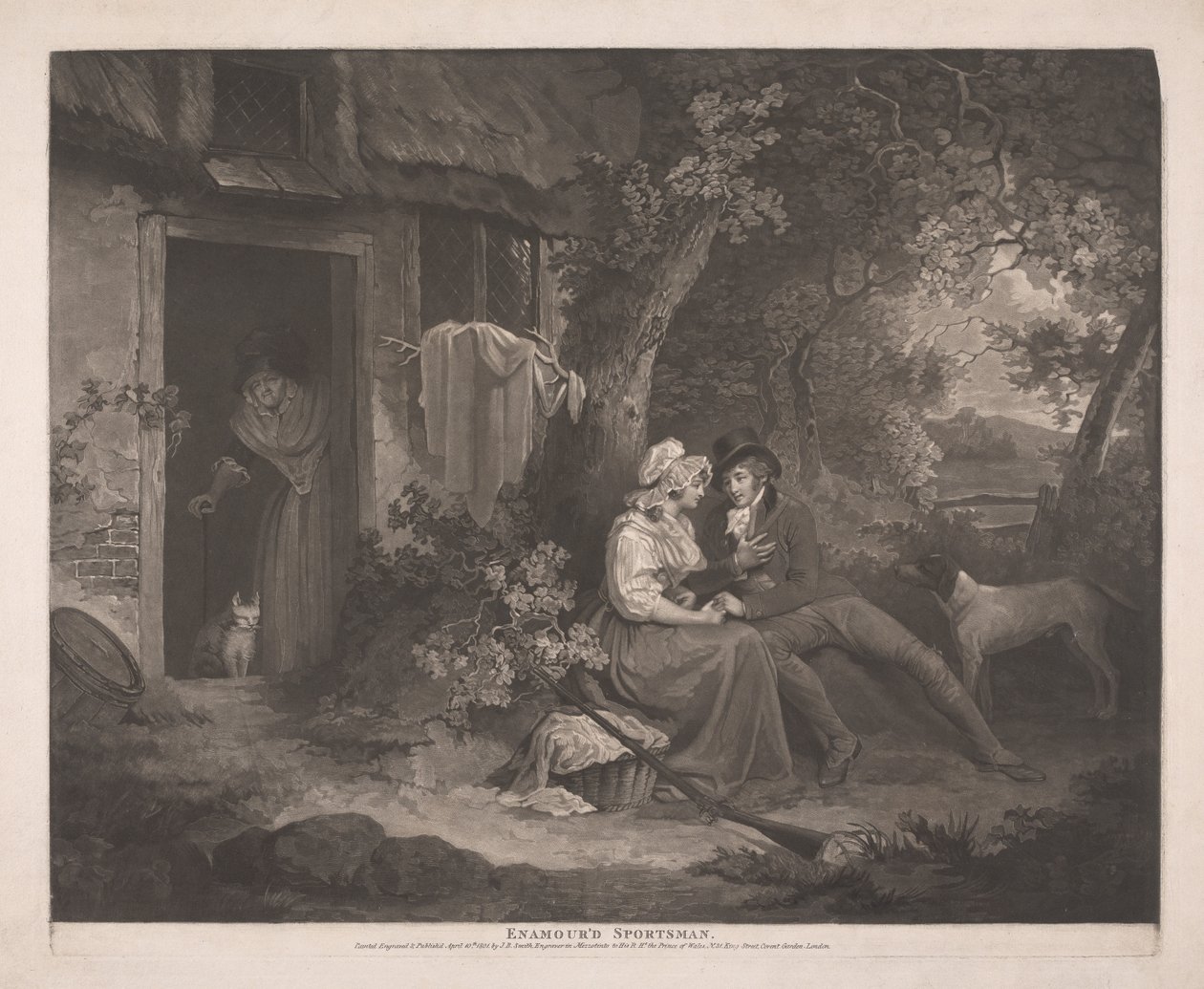 Zakochany sportowiec autorstwa John Raphael Smith