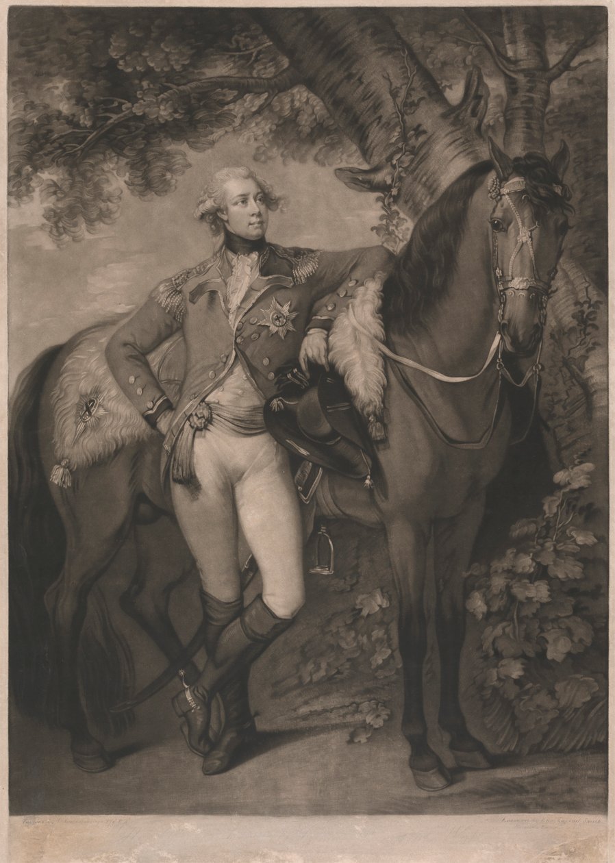 Jerzego, księcia Walii autorstwa John Raphael Smith