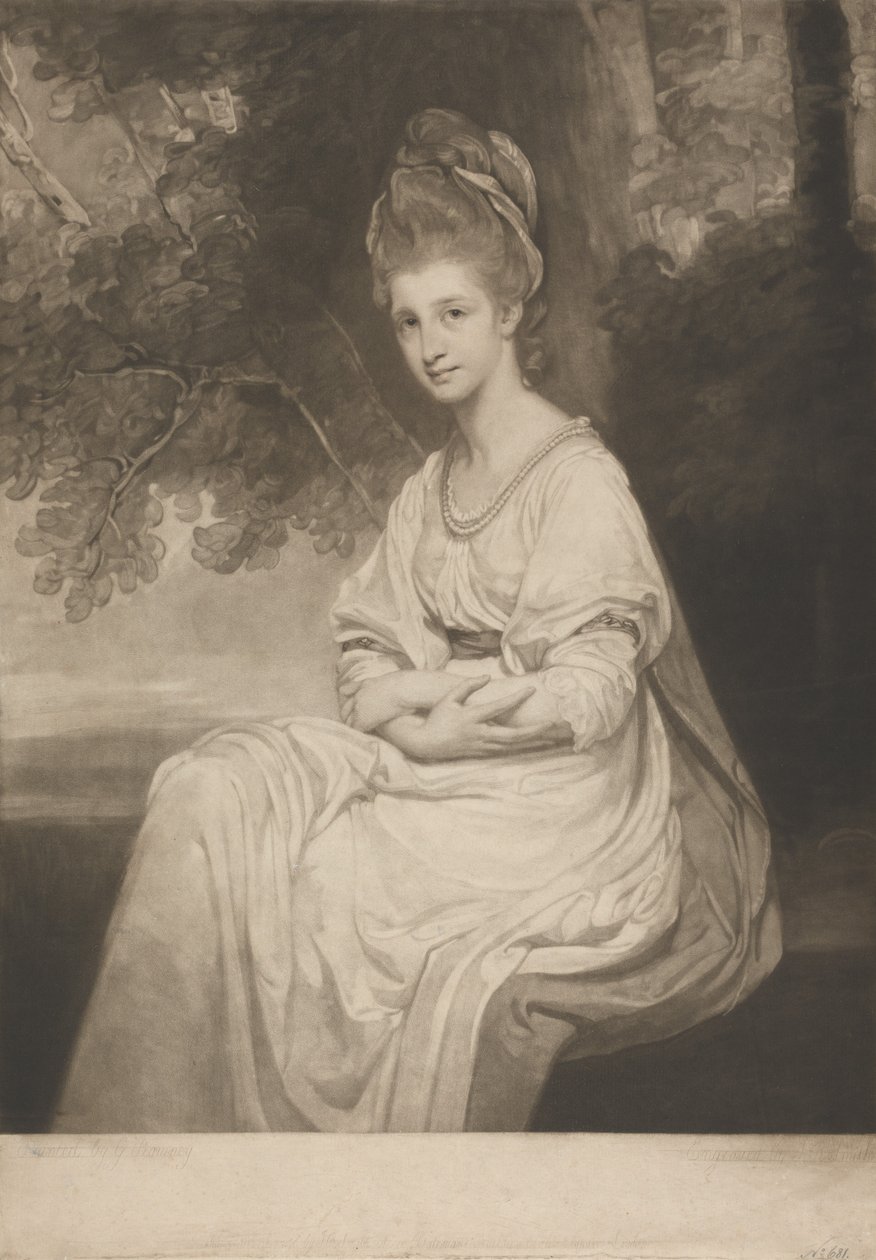 Henrietta, hrabina Warwick autorstwa John Raphael Smith