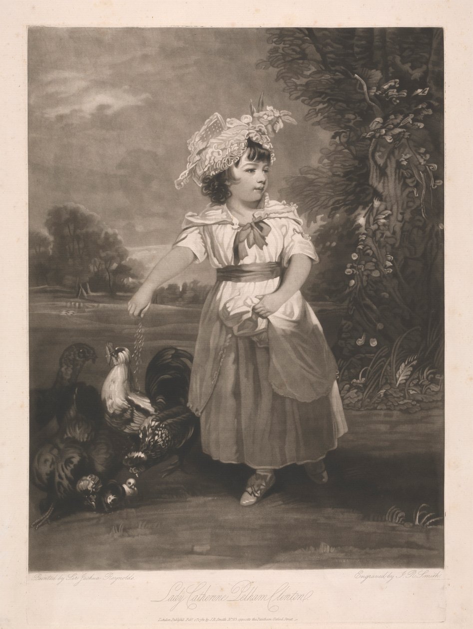 Lady Katarzyny Pelham Clinton autorstwa John Raphael Smith
