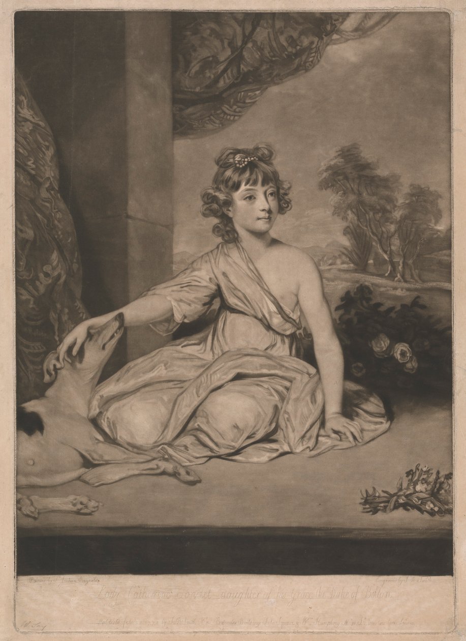 Lady Katarzyny Powlet autorstwa John Raphael Smith