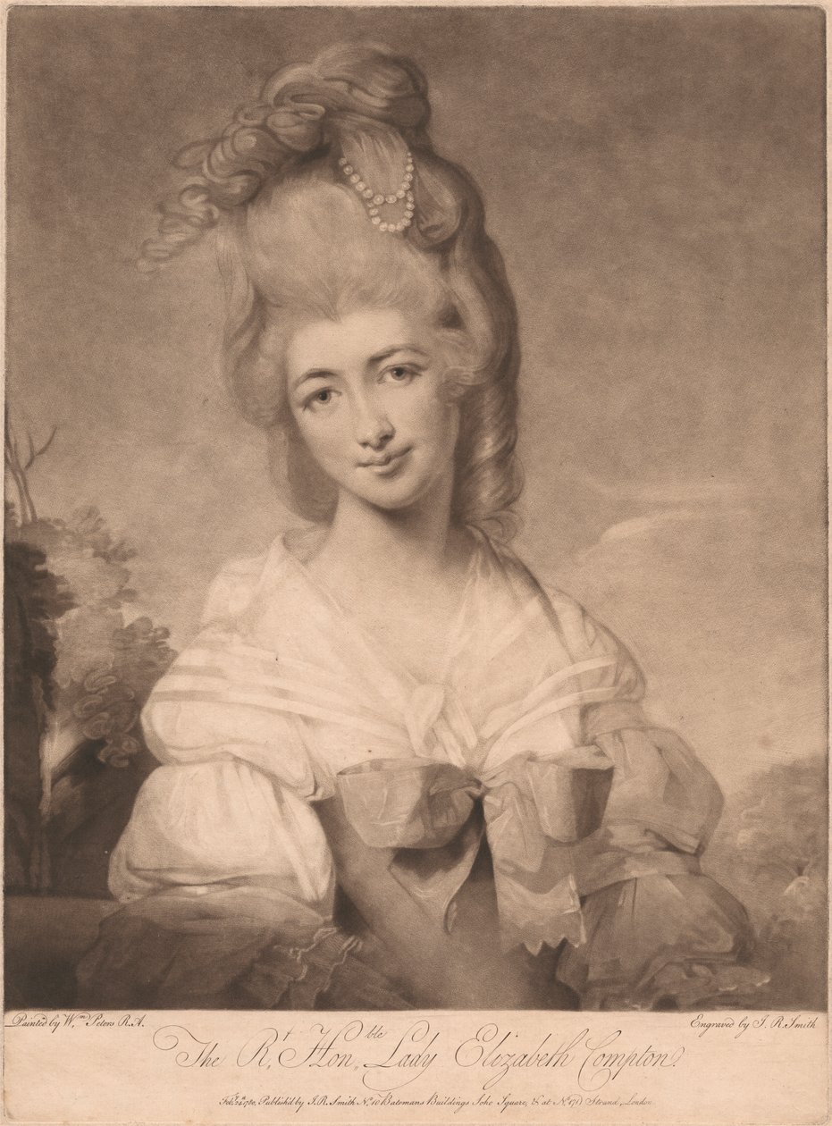 Lady Elżbieta Compton autorstwa John Raphael Smith