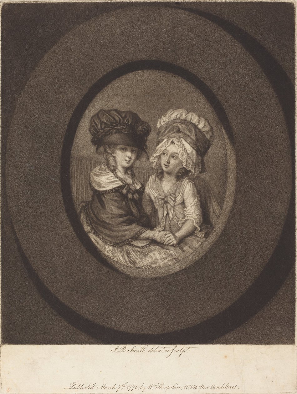 Dwóch przyjaciół autorstwa John Raphael Smith