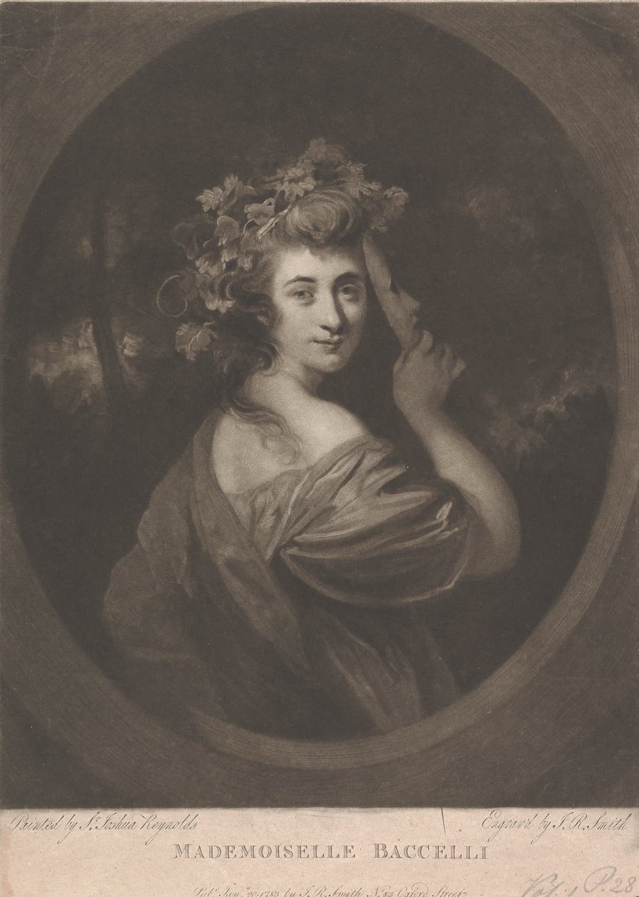 Mademoiselle Baccelli autorstwa John Raphael Smith