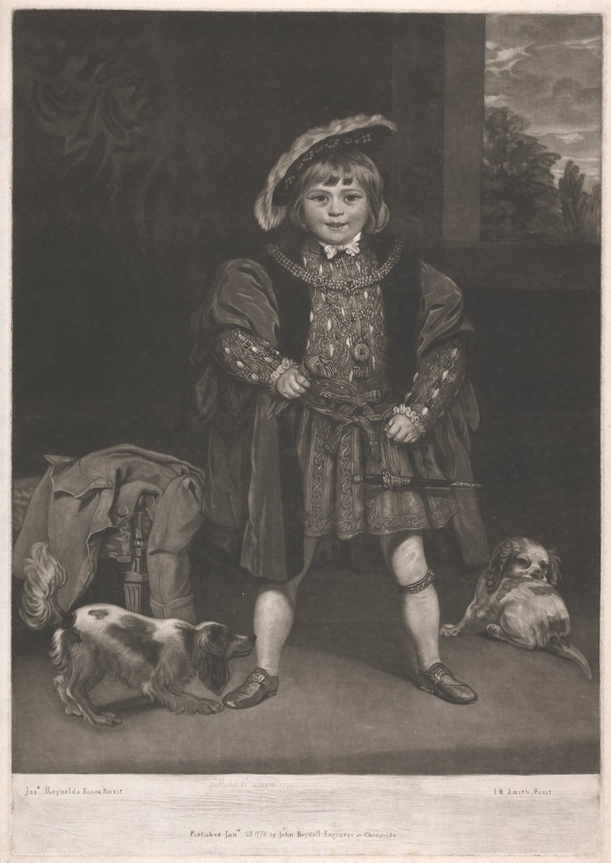 Mistrz Crewe jako „Henryk VIII” autorstwa John Raphael Smith