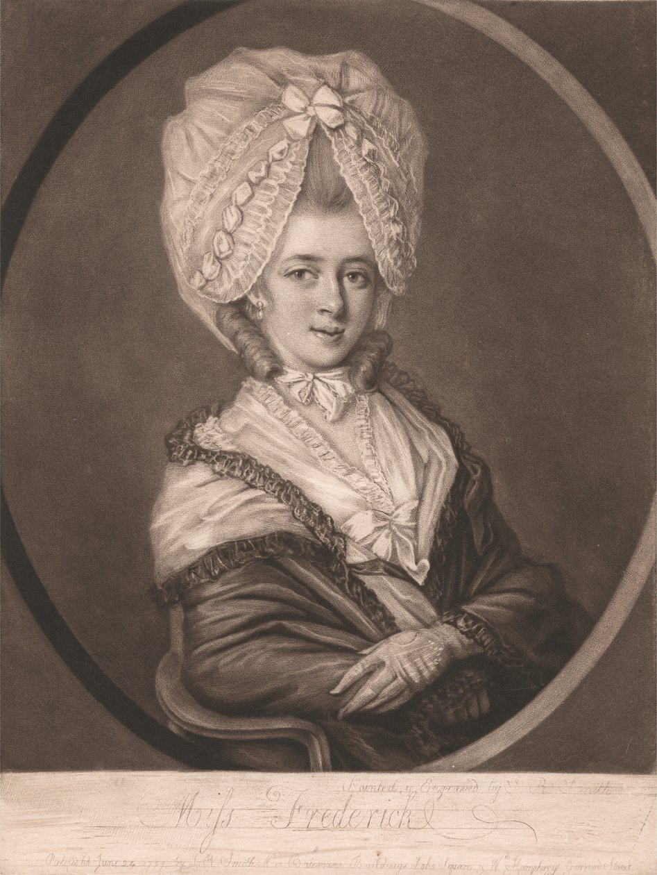 Panna Frederick autorstwa John Raphael Smith