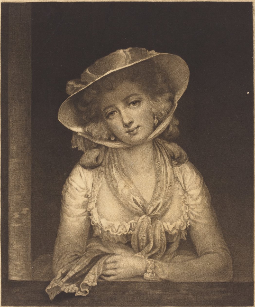 Phoebe Hoppner, opublikowana w 1784 r. autorstwa John Raphael Smith