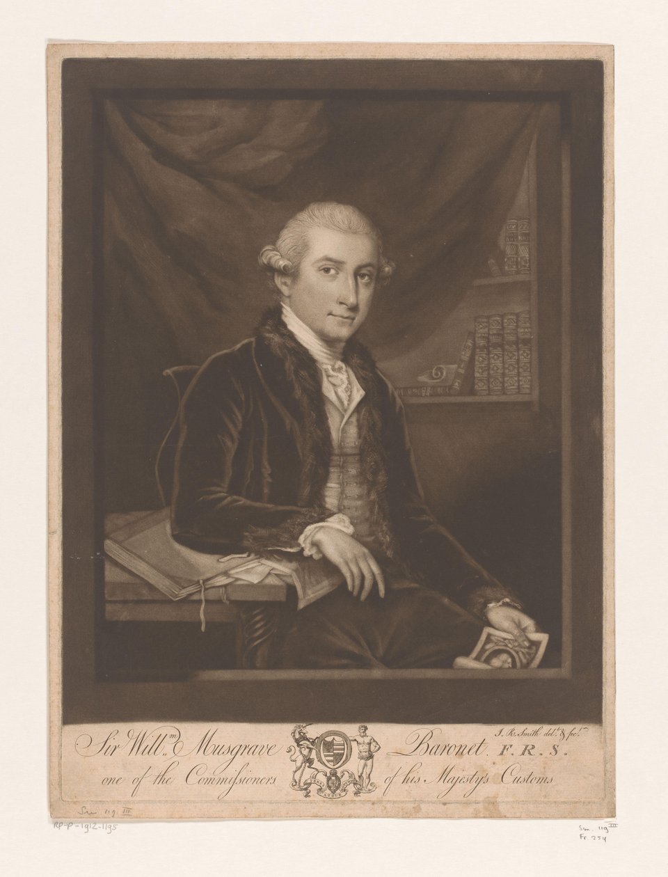 Portret van Williama Musgrave
