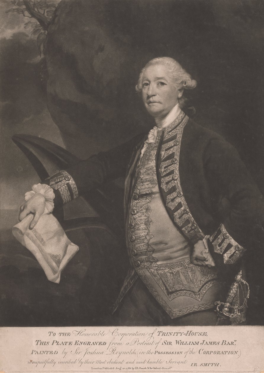 Sir Williama Jamesa autorstwa John Raphael Smith