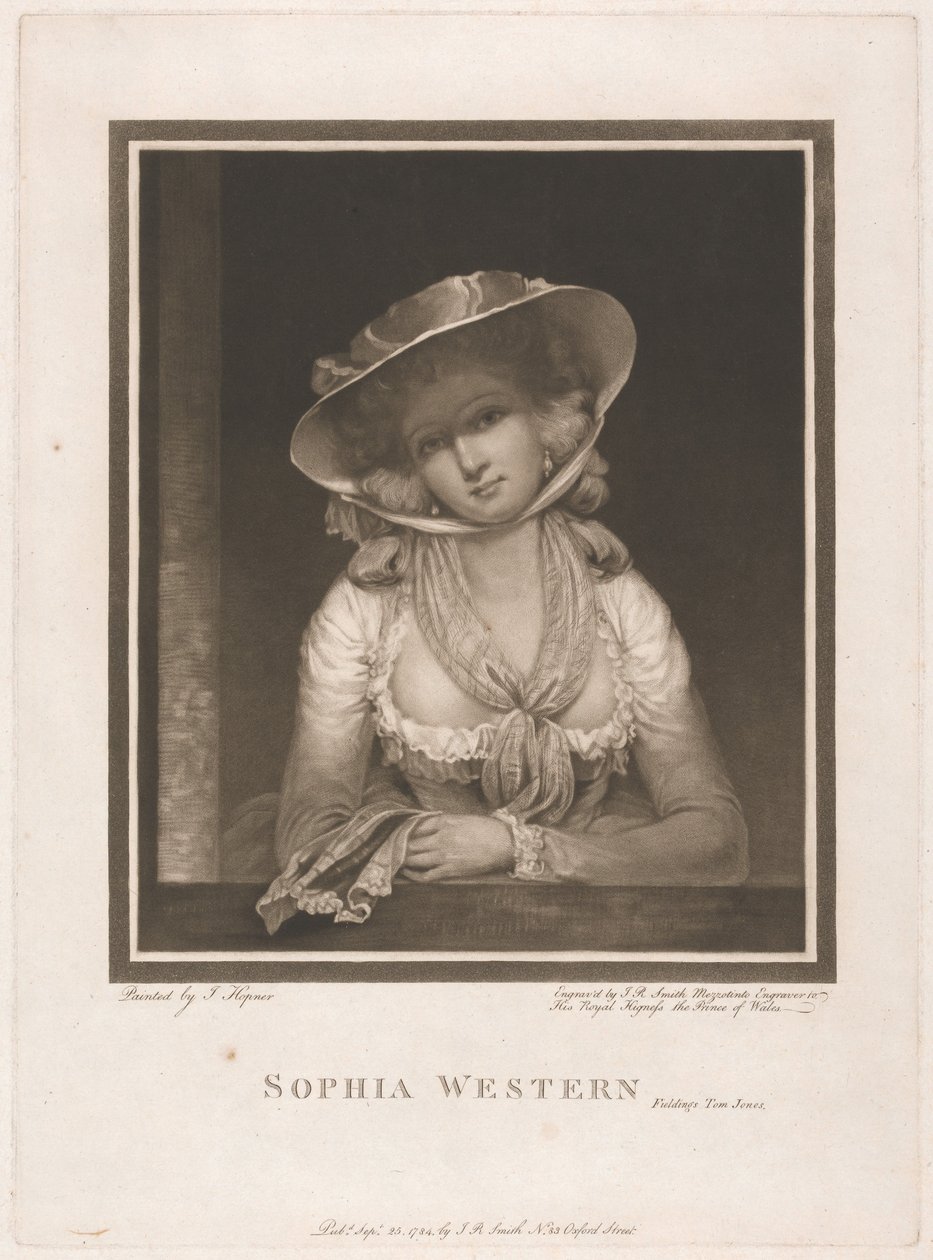 Sophia Western autorstwa John Raphael Smith