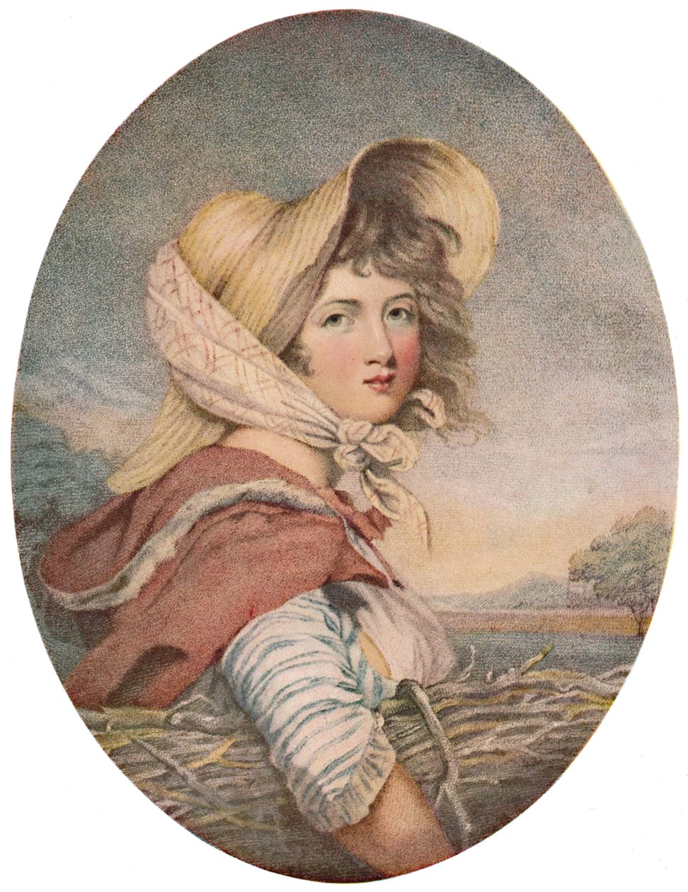 Nimfa leśna, ok. 1787, 1925 r autorstwa John Raphael Smith