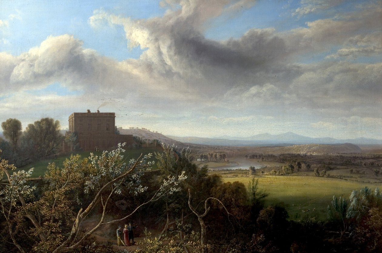Zamek Nottingham, 1832 autorstwa John Rawson Walker