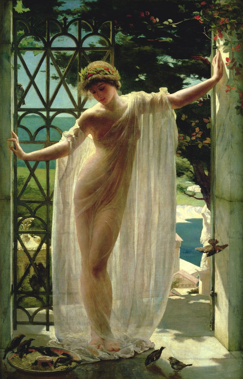 Lesbijska autorstwa John Reinhard Weguelin