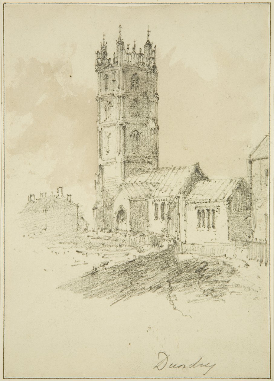 Kościół Dundry autorstwa John Reverend Eden