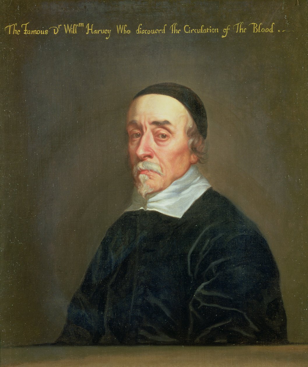 Portret Williama Harveya (1578-1657) autorstwa John Riley