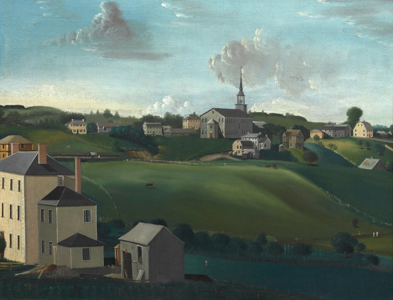 Meetinghouse Hill, Roxbury, Massachusetts autorstwa John Ritto Penniman