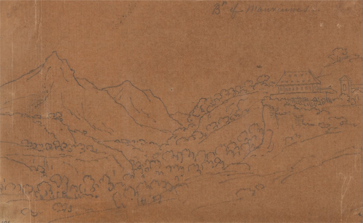 Bramani z Mauriennes autorstwa John Robert Cozens