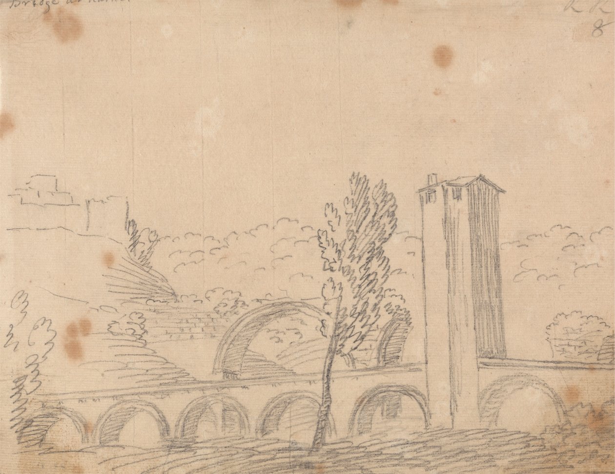 Ponte em Narnipolish autorstwa John Robert Cozens
