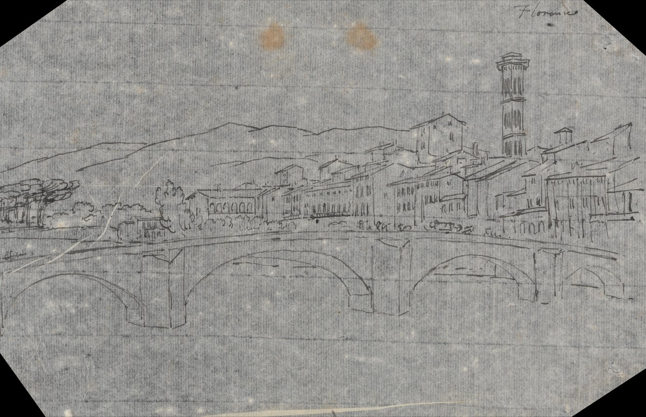 Florencja autorstwa John Robert Cozens