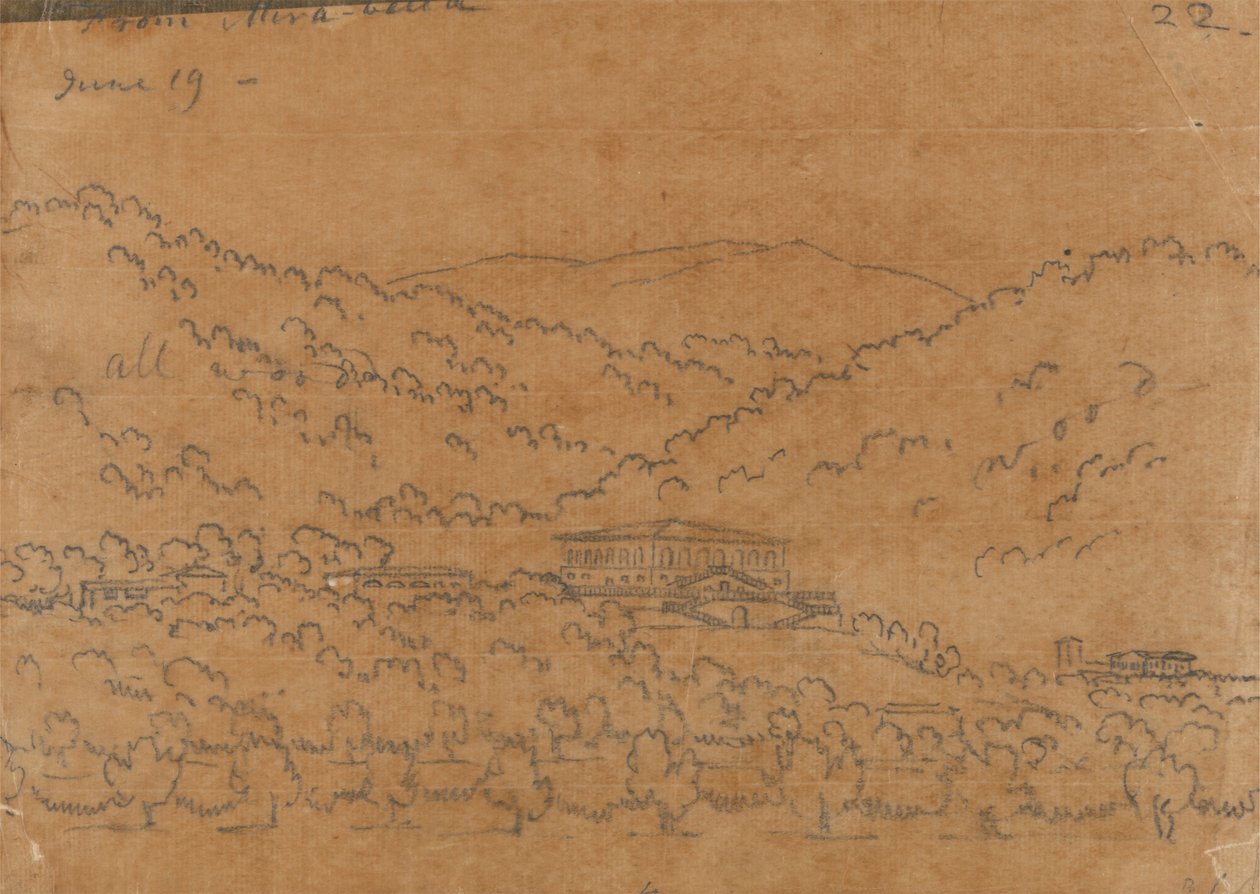 Z Mirabelli, 19 czerwca autorstwa John Robert Cozens