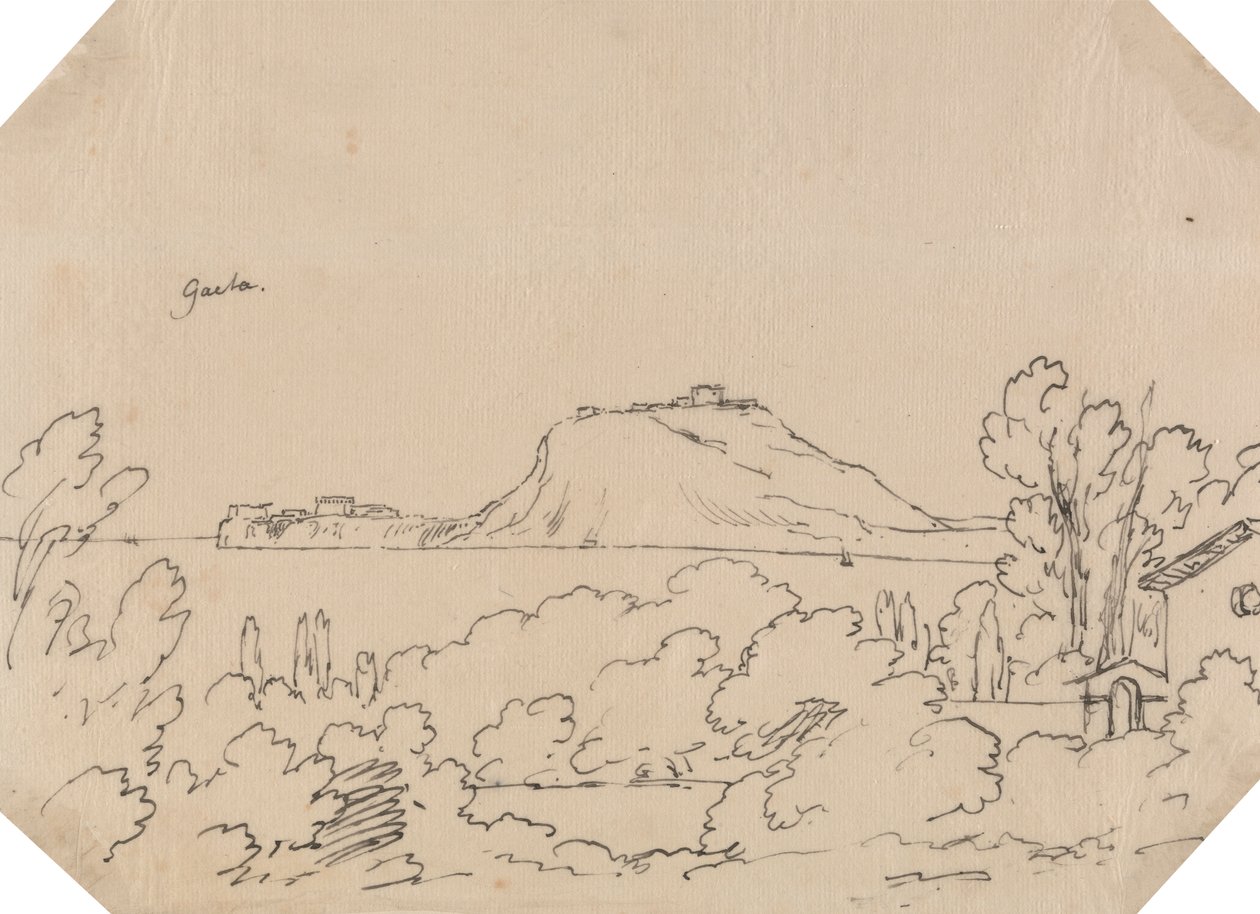 Gaeta autorstwa John Robert Cozens