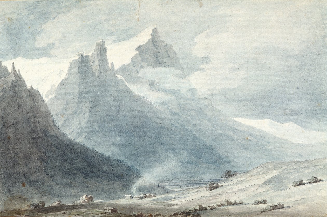 W kantonie Unterwalden (akwarela na papierze) autorstwa John Robert Cozens