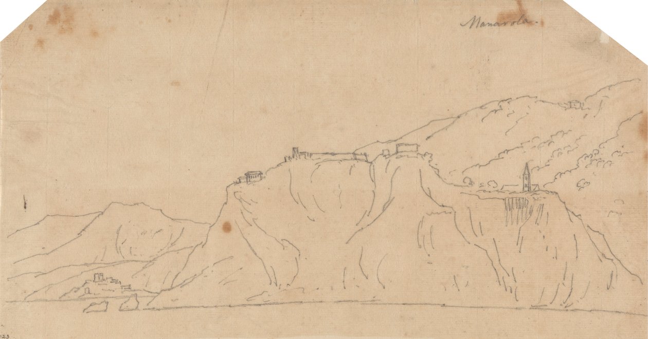 Manarola autorstwa John Robert Cozens