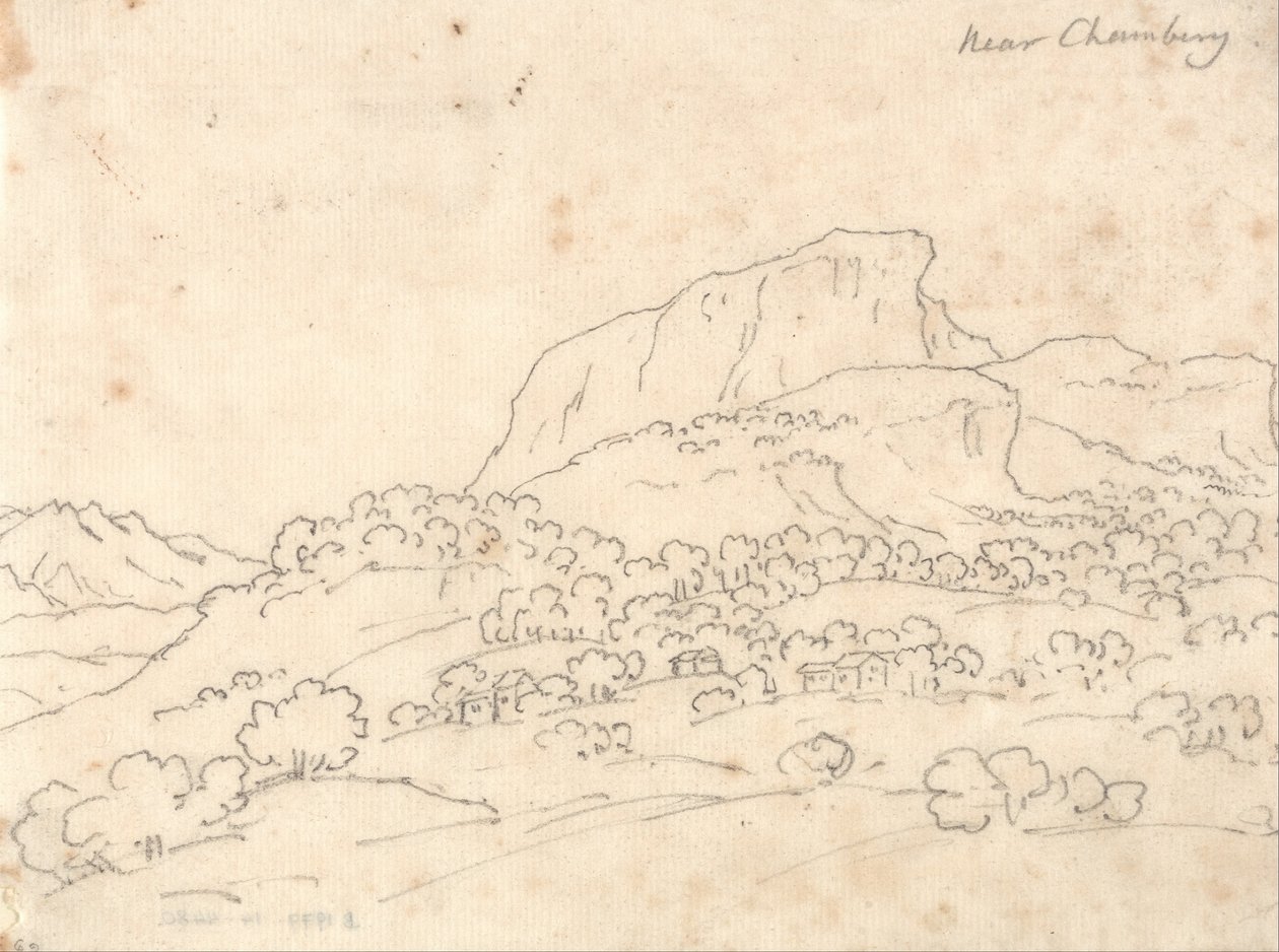 W pobliżu Chamberg autorstwa John Robert Cozens