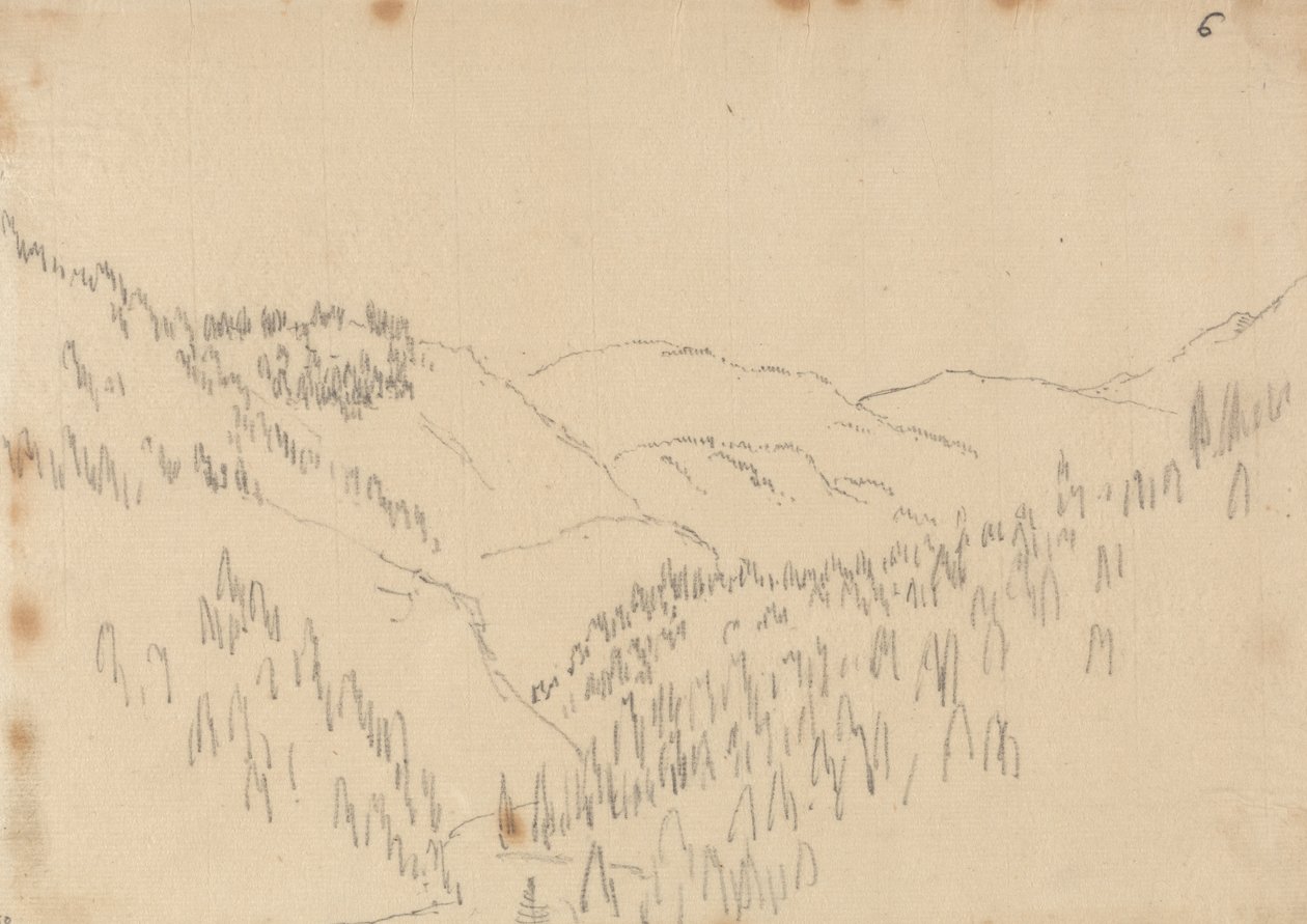 Niedaleko Innsbrucku autorstwa John Robert Cozens
