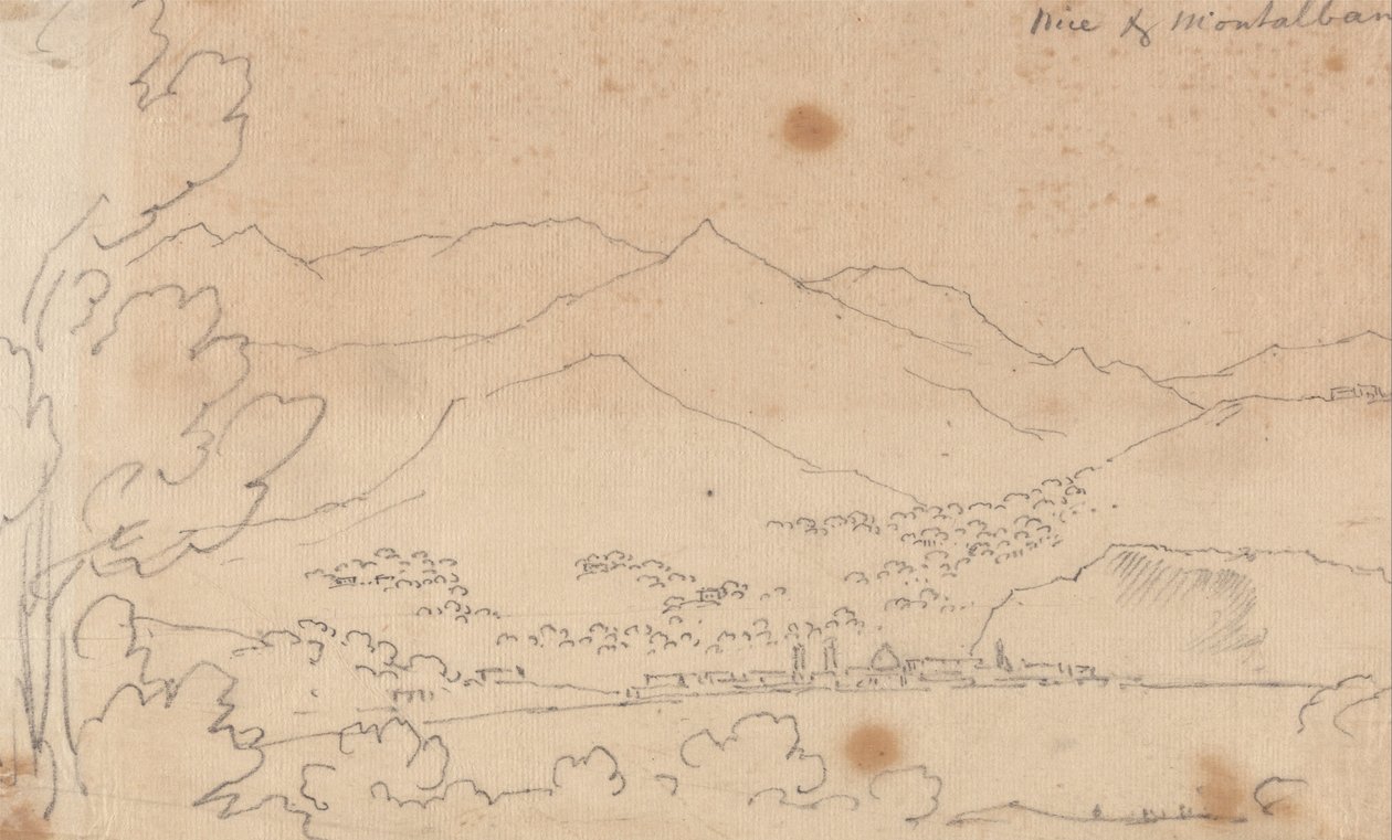Nicea z Montalban autorstwa John Robert Cozens