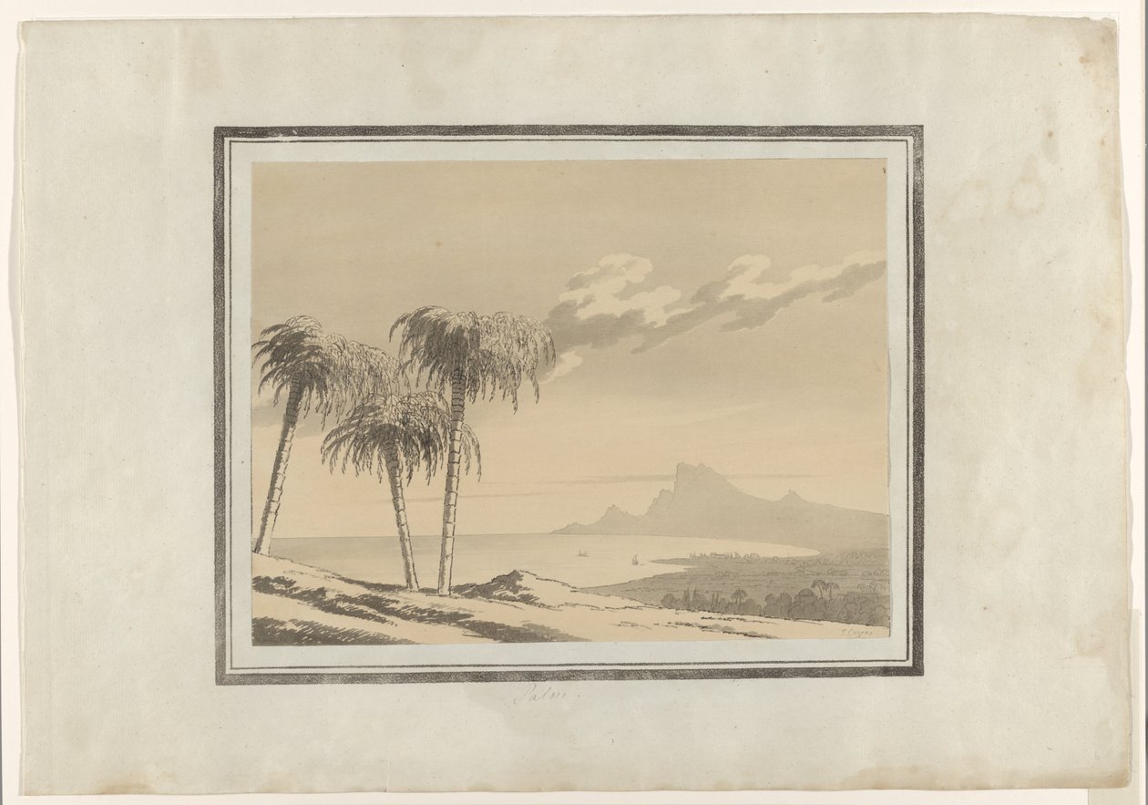 Palm (tytuł na obiekcie) autorstwa John Robert Cozens