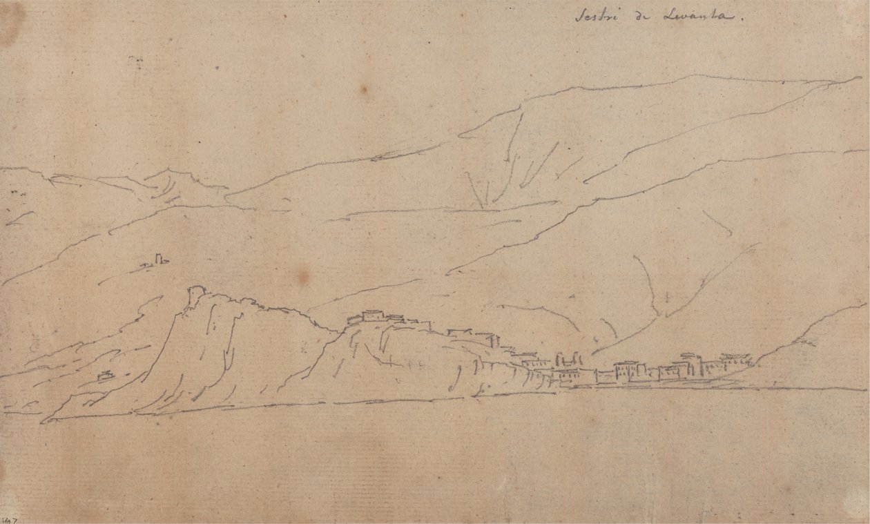 Sestri di Levante autorstwa John Robert Cozens