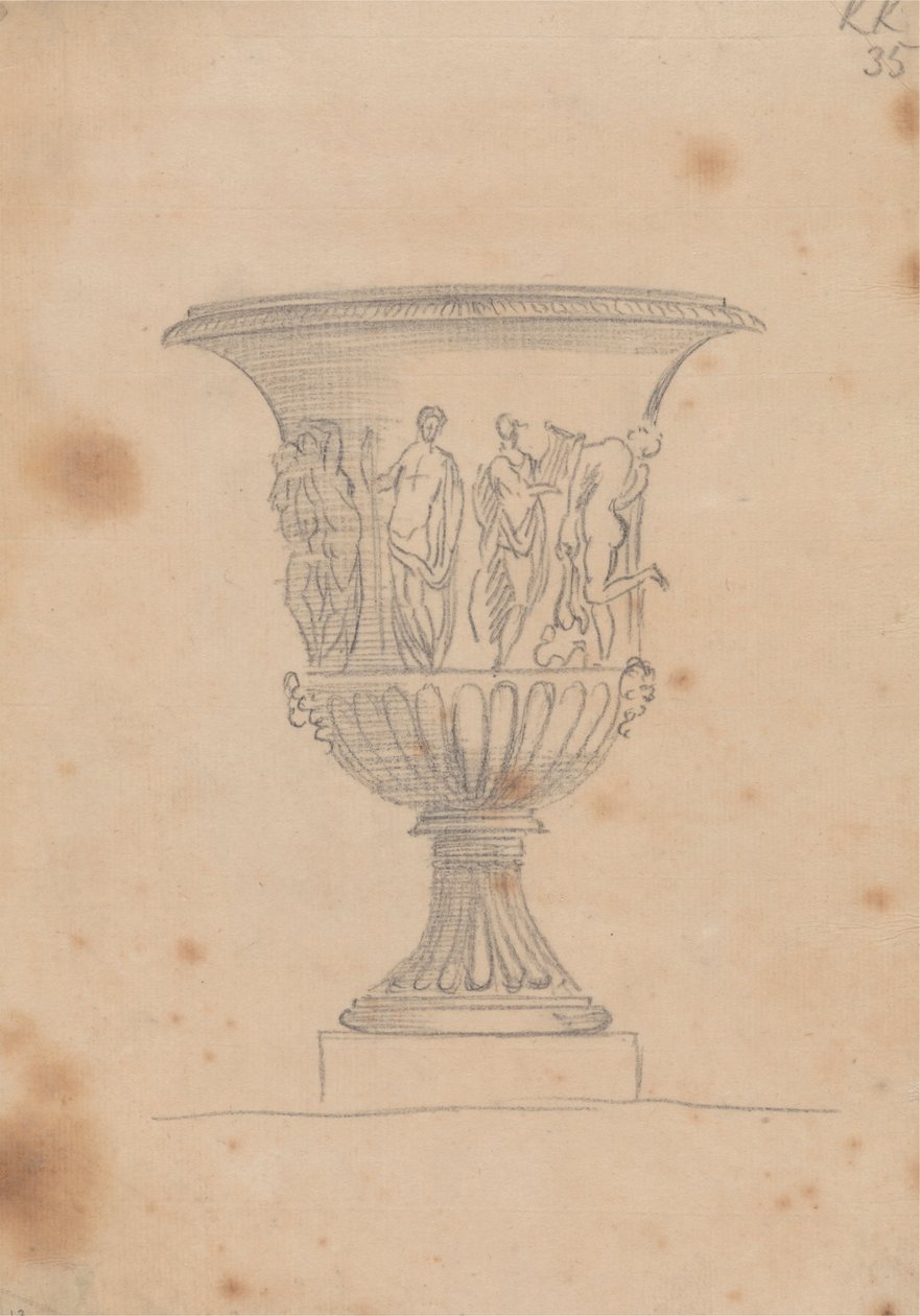 Urna autorstwa John Robert Cozens