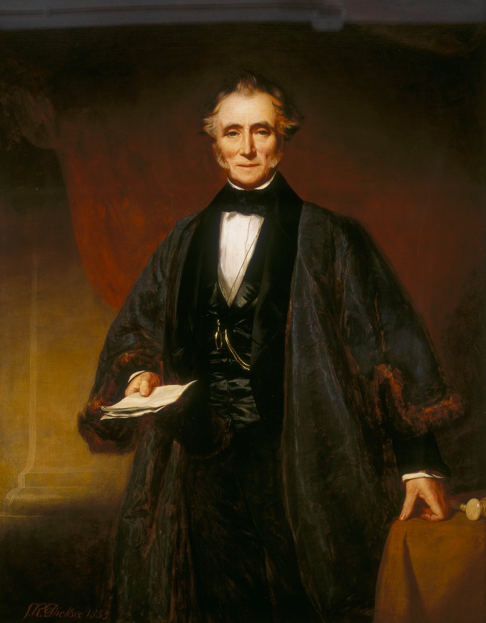 Warren Stormes Hale. 1853 autorstwa John Robert Dicksee