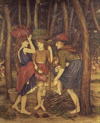 Lasy sosnowe autorstwa John Roddam Spencer Stanhope